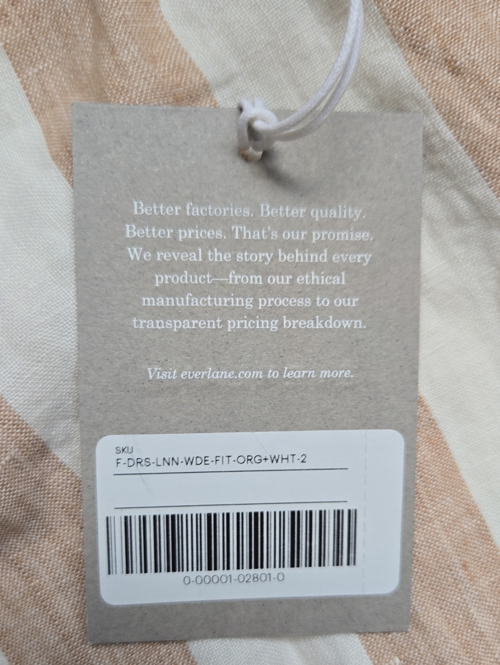 NWT Everlane A-Line Linen Midi Dress, Size 2 - Picture 4 of 6